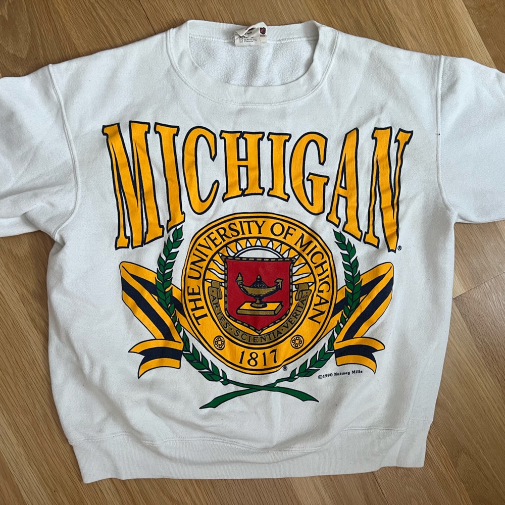 Vintage University of Michigan sweatshirt